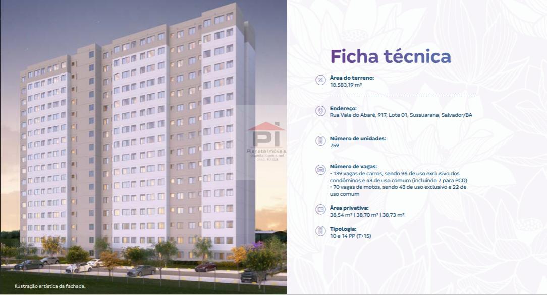 Apartamento à venda com 2 quartos, 38m² - Foto 1